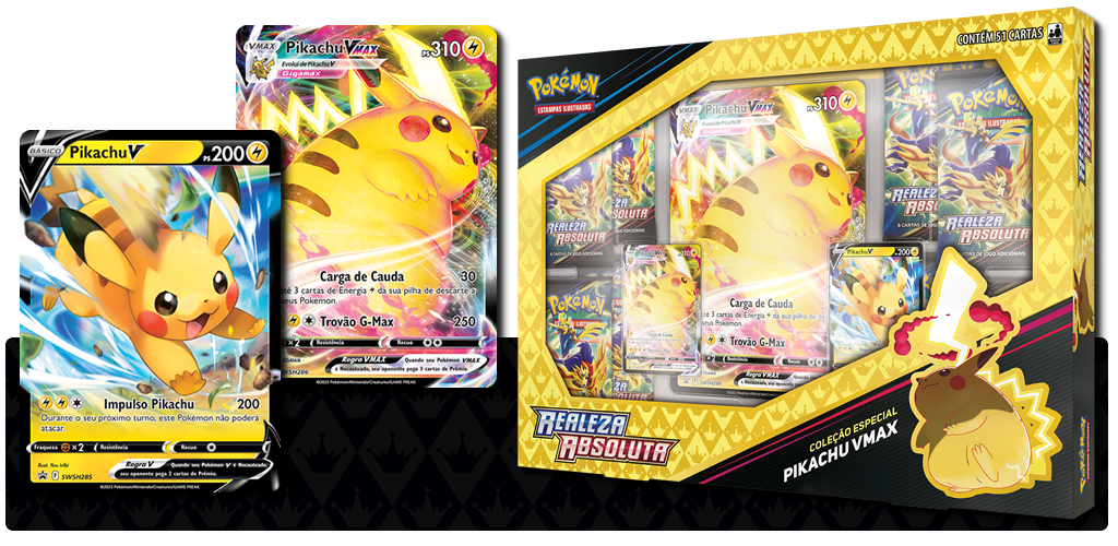 Coleção Especial Pikachu VMAX Coleção Especial Pikachu VMAX